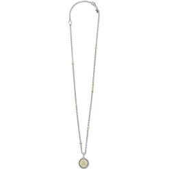 A Initial Diamond Charm Necklace