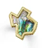 Abalone Texas State Ring