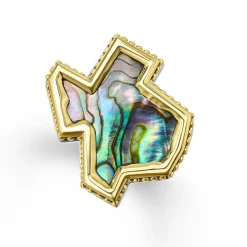 Abalone Texas State Ring