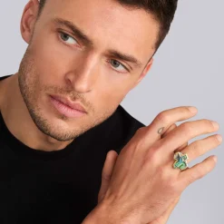 Abalone Texas State Ring