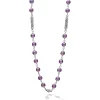 Amethyst Beaded Necklace