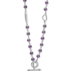 Amethyst Beaded Necklace