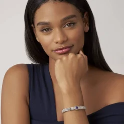 Amethyst Caviar Bracelet | 9mm