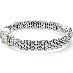 Amethyst Caviar Bracelet | 9mm