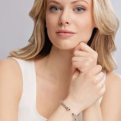 Amethyst Cuff Bracelet | 8mm