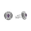 Amethyst Cufflinks