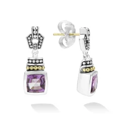 Amethyst Drop Earrings