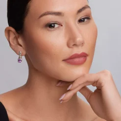 Amethyst Drop Earrings