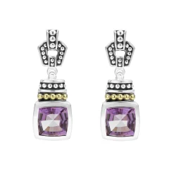 Amethyst Drop Earrings
