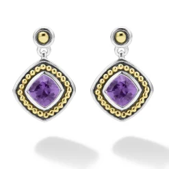 Amethyst Drop Earrings