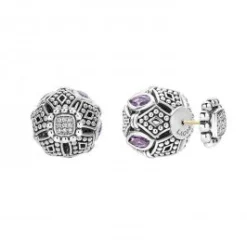 Amethyst Earring Backs