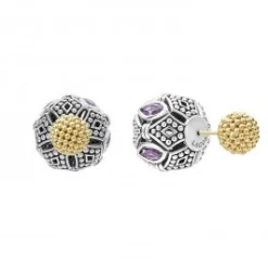Amethyst Earring Backs