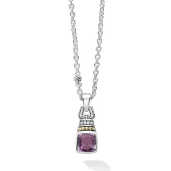 Amethyst Pendant Necklace