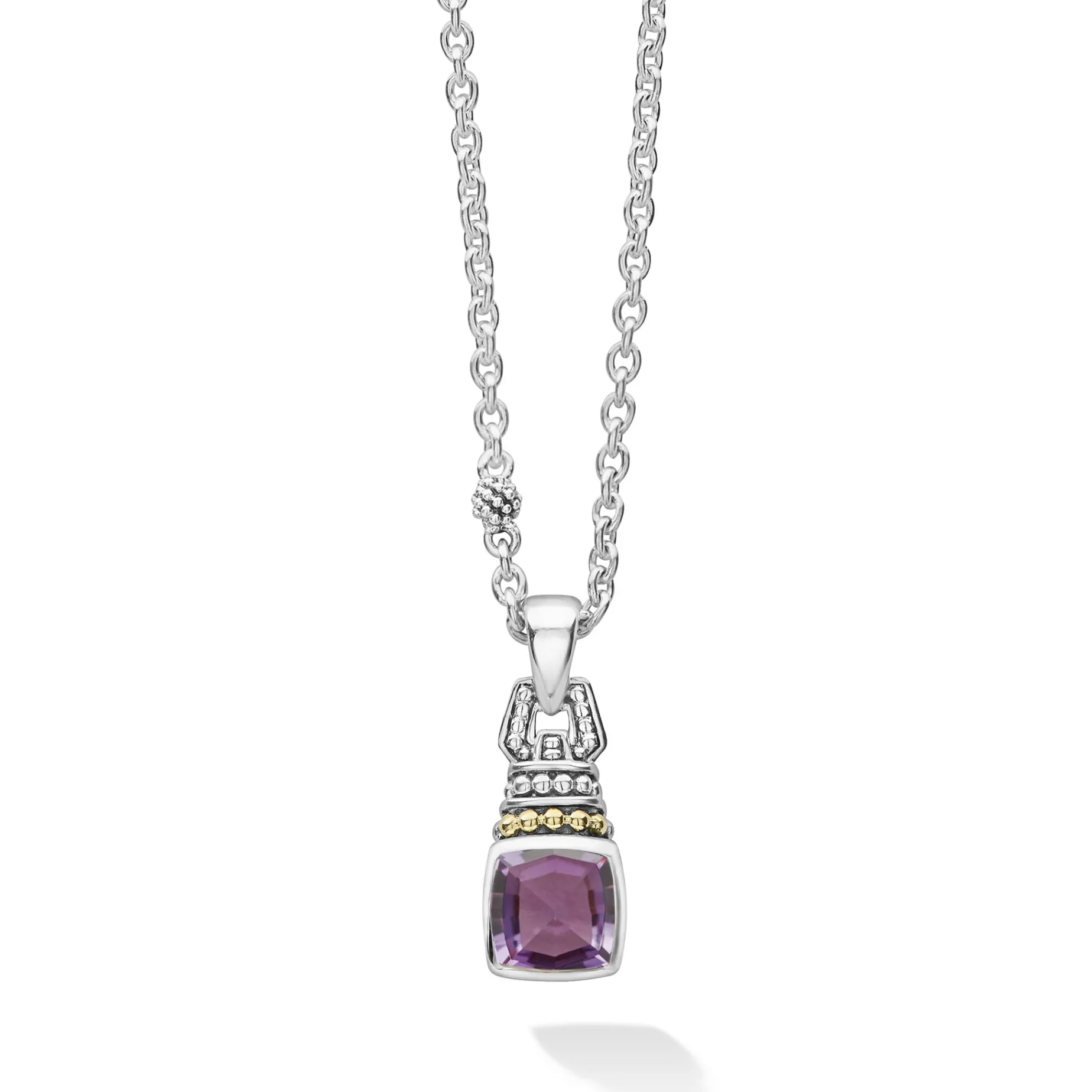 Amethyst Pendant Necklace