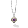 Amethyst Pendant Necklace