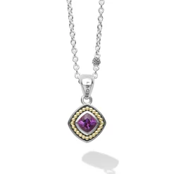 Amethyst Pendant Necklace