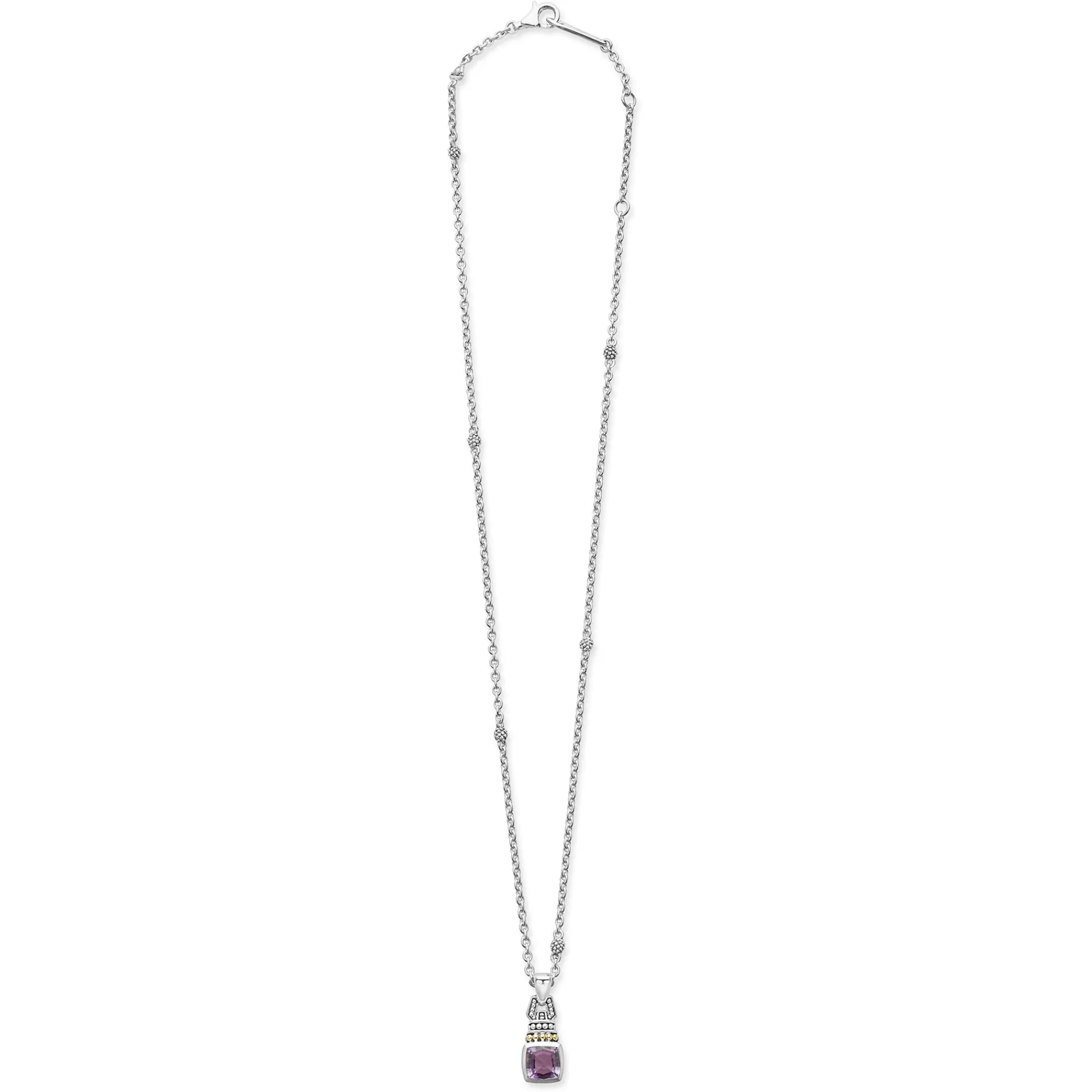 Amethyst Pendant Necklace
