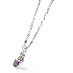 Amethyst Pendant Necklace