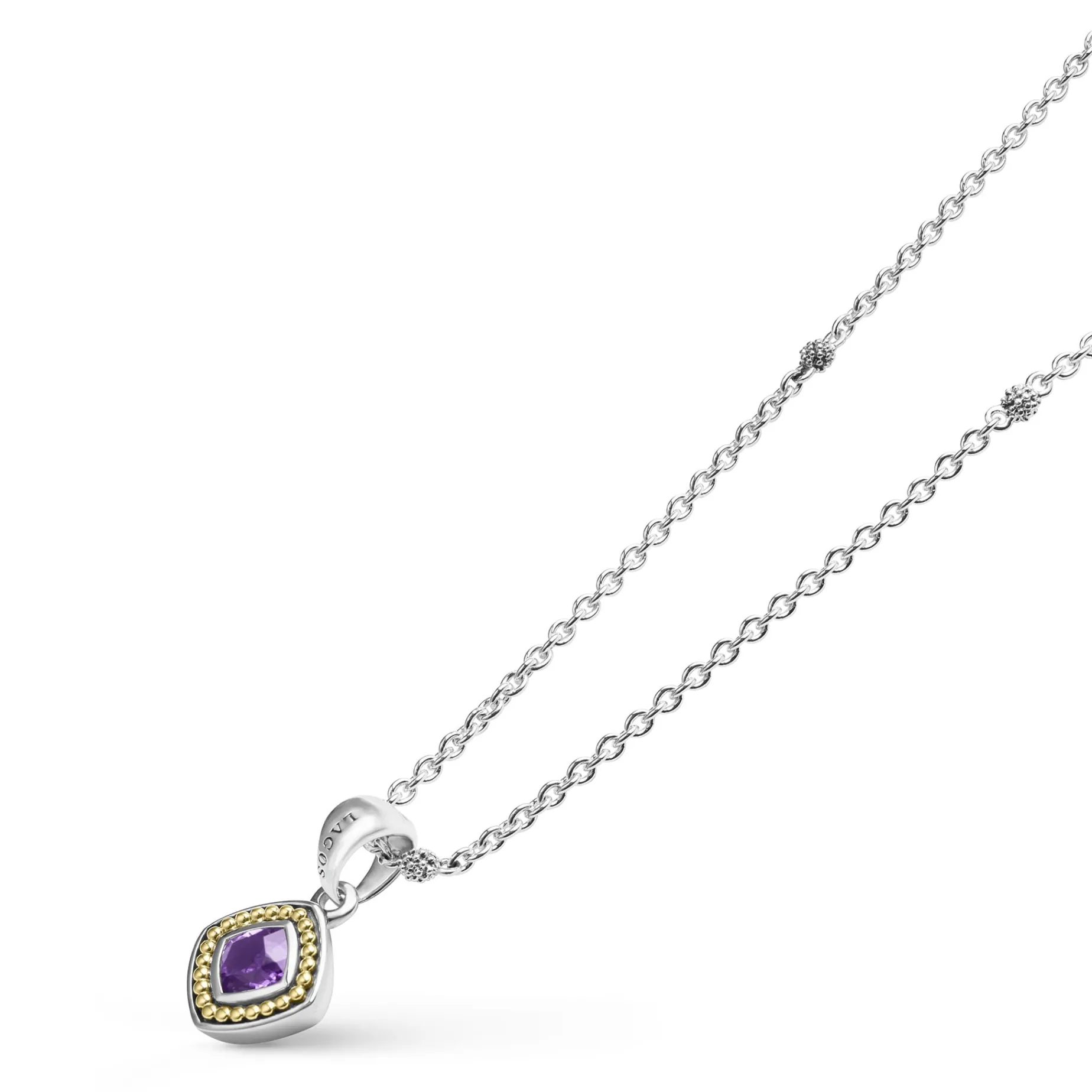 Amethyst Pendant Necklace