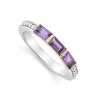 Amethyst Stacking Ring
