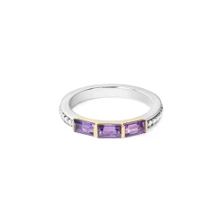 Amethyst Stacking Ring