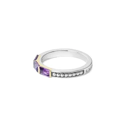 Amethyst Stacking Ring