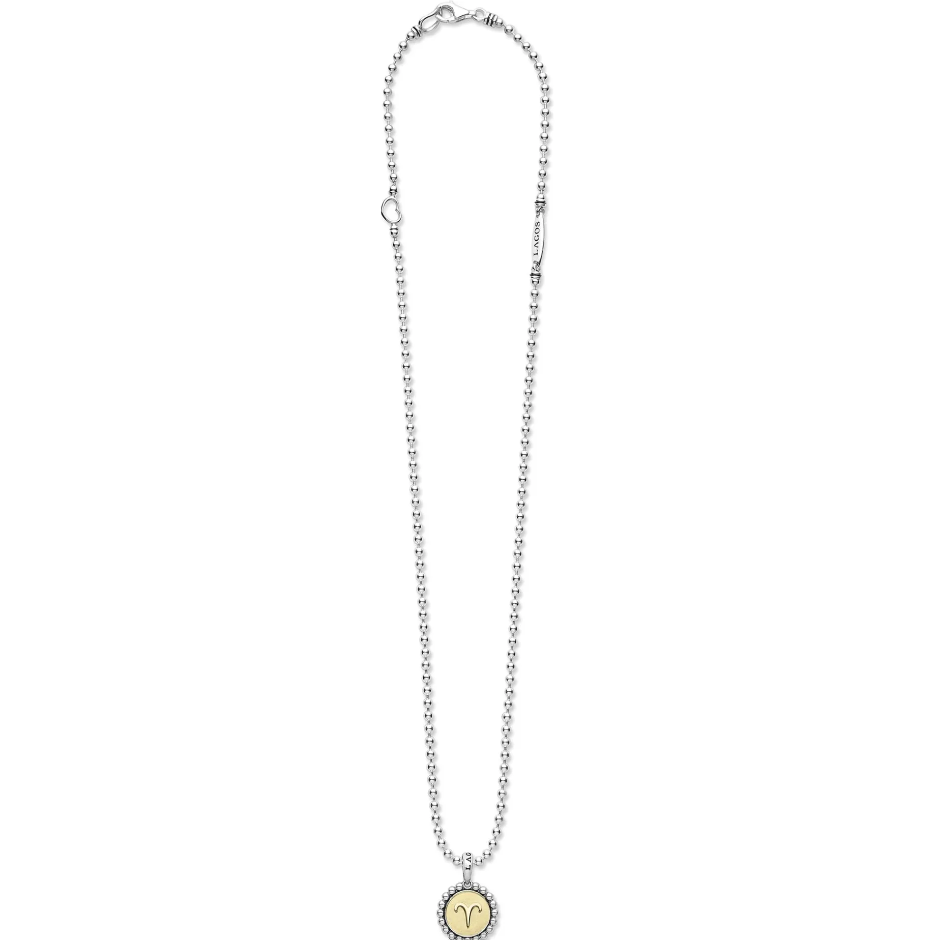Aries Zodiac Charm Necklace