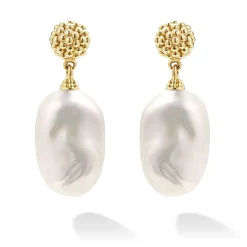 Baroque Pearl Drop Earrings