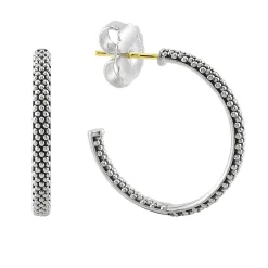 Beaded Hoop Earrings