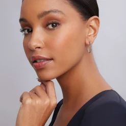 Beaded Hoop Earrings