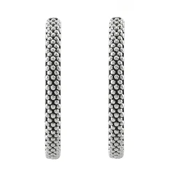 Beaded Hoop Earrings