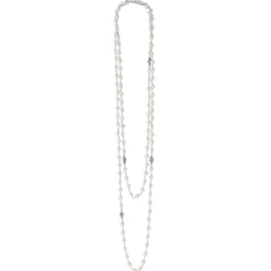 Beaded Pearl Necklace