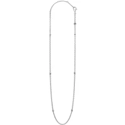Beaded Station Necklace