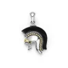 Black Agate Helmet Amulet