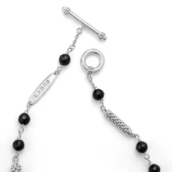 Black Ceramic Beaded Bracelet