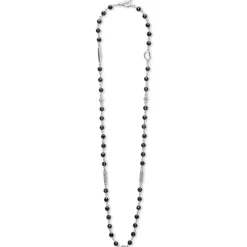 Black Ceramic Beaded Necklace