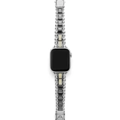 Black Ceramic Half Diamond Watch Bracelet-38-45mm