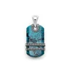 Black Turquoise Tag Amulet