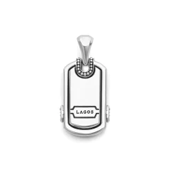 Black Turquoise Tag Amulet