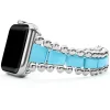 Blue Ceramic and Stainless Steel Watch Bracelet-42-49mm