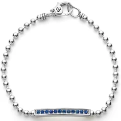 Blue Sapphire Beaded Bracelet