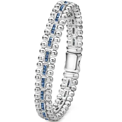 Blue Sapphire Link Bracelet