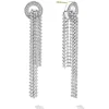 Cascading Caviar Diamond Earrings