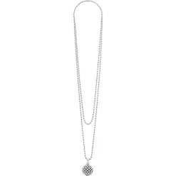 Caviar Ball Pendant Necklace