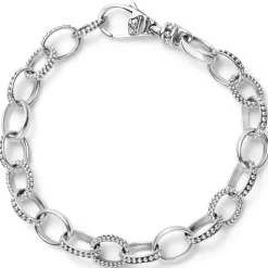 Caviar Bead Link Bracelet