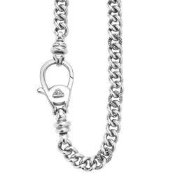 Caviar Beaded Chain Necklace | 12mm