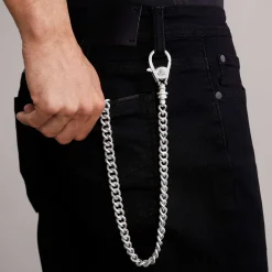 Caviar Beaded Chain Necklace | 12mm