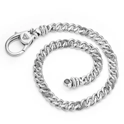 Caviar Beaded Chain Necklace | 12mm