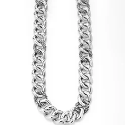 Caviar Beaded Chain Necklace | 12mm
