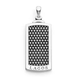 Caviar Beaded Tag Amulet